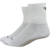 imageAireator 3 Quarter Sock  Running Cycling Everyday Athletic Compression SockWhite