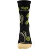 imageDEFEET  Aireator 6quot  Designs  Cycling Running Everyday SockHops and Barley BlackKhaki