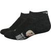 imageDEFEET  Woolie Boolie 1quot  DLogo  Ankle Sock  Cycling Running Everyday SockBlack