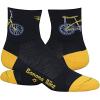 imageDeFeet  Aireator 3quot Patterned Cycling Socks  for Biking Running ampamp EverydayBanana Bike