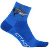 imageDeFeet  Aireator 3quot Patterned Cycling Socks  for Biking Running ampamp EverydayBlue