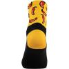 imageDeFeet  Aireator 3quot Patterned Cycling Socks  for Biking Running ampamp EverydayChili Pepper