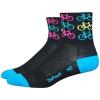 imageDeFeet  Aireator 3quot Patterned Cycling Socks  for Biking Running ampamp EverydayCool Bikes