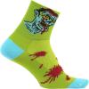 imageDeFeet  Aireator 3quot Patterned Cycling Socks  for Biking Running ampamp EverydayZombie