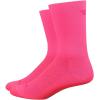 imageDefeet  Aireator 6quot DLogo Double Cuff  Cycling Running Everyday SockHivis Pink