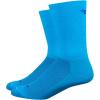 imageDefeet  Aireator 6quot DLogo Double Cuff  Cycling Running Everyday SockProcess Blue