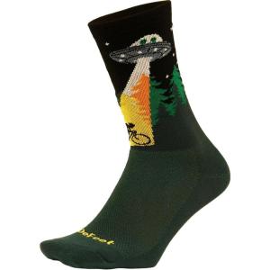 imageDEFEET  Aireator 6quot  Designs  Cycling Running Everyday SockAbduction