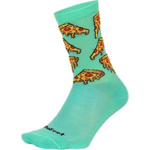 imageDEFEET  Aireator 6quot  Designs  Cycling Running Everyday SockPizza