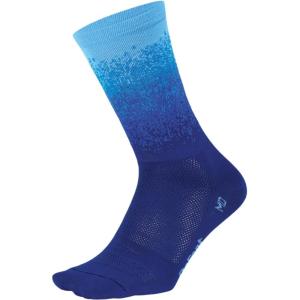 imageDEFEET  Aireator 6quot  Designs  Cycling Running Everyday SockRoyalNeptuneCarolina