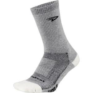imageDEFEET  Woolie Boolie 6quot Cycling Socks  For Biking Running ampamp Everyday AdventuresBlaze NaturalBlack