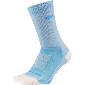 imageDEFEET  Woolie Boolie 6quot Cycling Socks  For Biking Running ampamp Everyday AdventuresBlaze NaturalCarolina