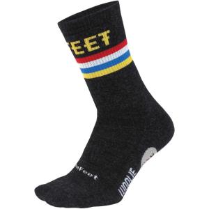 imageDEFEET  Woolie Boolie 6quot Cycling Socks  For Biking Running ampamp Everyday AdventuresDefeet Podium