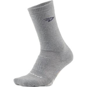 imageDEFEET  Woolie Boolie 6quot Cycling Socks  For Biking Running ampamp Everyday AdventuresLead