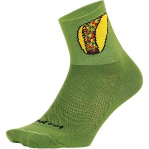 imageDeFeet  Aireator 3quot Patterned Cycling Socks  for Biking Running ampamp EverydayTaco