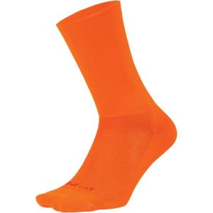 imageDefeet  Aireator 6quot DLogo Double Cuff  Cycling Running Everyday SockBlue