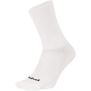 imageDefeet  Aireator 6quot DLogo Double Cuff  Cycling Running Everyday SockHivis Pink White Blue