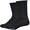imageDEFEET  Cyclismo 6quot  Thinner LowBulk MetaPad Knit in Foot Pad Textured Weave Cuff NoFeel Toe Seam MoistureWickingBlack