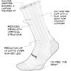 imageDEFEET Evo Jet Aero Crew Sock  WindTunnel Engineered For Maximum Aerodynamic GainsWhite