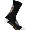 imageDeFeet  Aireator 5quot  DLogo  Cycling Running Everyday SocksBlackWhite