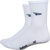 imageDeFeet  Aireator 5quot  DLogo  Cycling Running Everyday SocksWhite