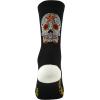 imageDefeet Aireator 5quot Crew Sock  Cycling Running Everyday SocksSugar Skull Black