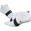 imageDEFEET  Aireator 1quot Ankle Sock  Cycling Riding and Everyday SockWhiteBlack