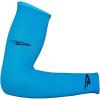imageDeFeet  Armskin Arm Warmers  Easyon Easyoff Stretch Fit Cycling Running and Hiking Recommended Temperatures 35  55Ocean Blue