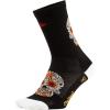 imageDefeet Aireator 5quot Crew Sock  Cycling Running Everyday SocksSugar Skull Black