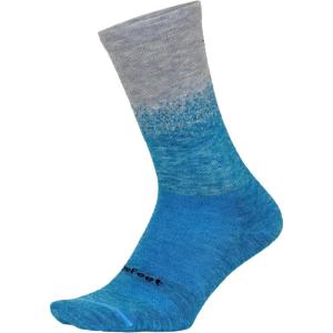 imageDEFEET Wooleator Pro 6quot SocksFaze PetrolLead