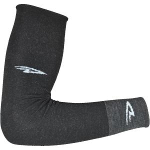 imageDeFeet  Armskin Wool  Easyon EasyOff Stretch Fit Cycling Running and Hiking Recommended Temperatures 3555 DegreesCharcoal Wool