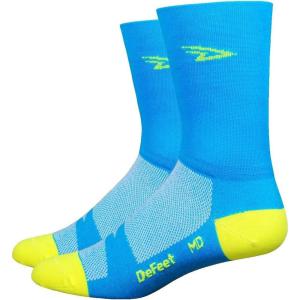 imageDeFeet Aireator Hi Top Sock BlueYellow XL