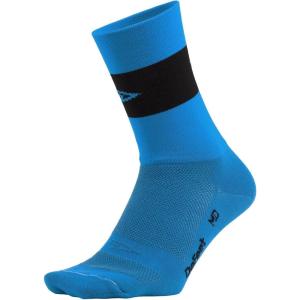 imageDeFeet Aireator Team Double Cuff SocksNeon Blue