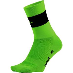 imageDeFeet Aireator Team Double Cuff SocksNeon Green