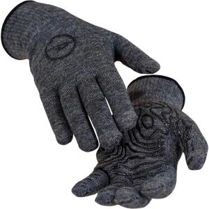 imageDefeet  Duraglove ET Wool Blend  GlovesAdventure Series  Gravel Grey WBlack Grippies