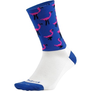 image:imageDEFEET  Aireator 6  Designs  Cycling Running Everyday SockPink Flamingo